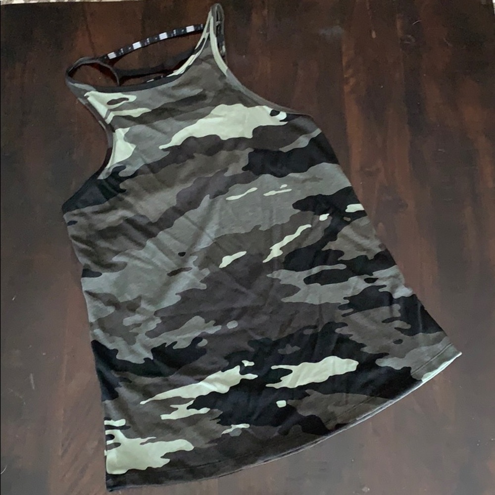 Camo Victoria secret sport tank top